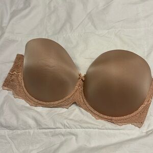 Strapless Multi-Way Nude Victoria’s Secret Bra